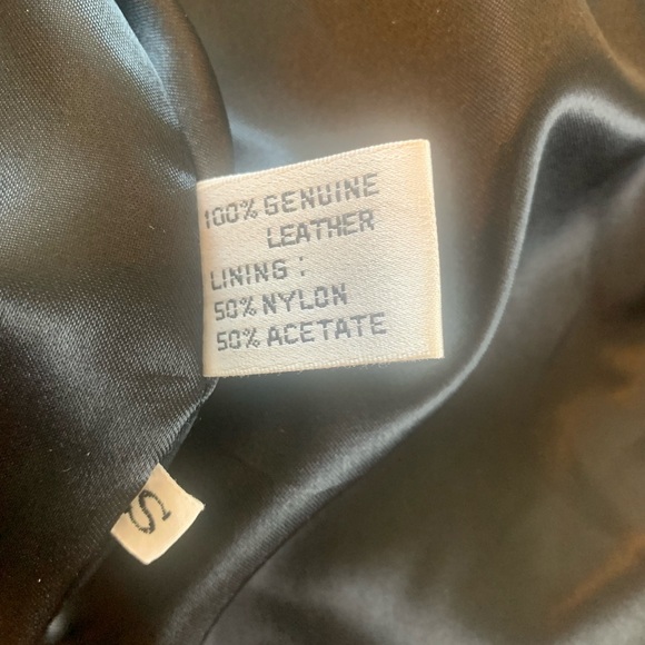 Vintage Chetta B Leather Coat - Picture 9 of 10